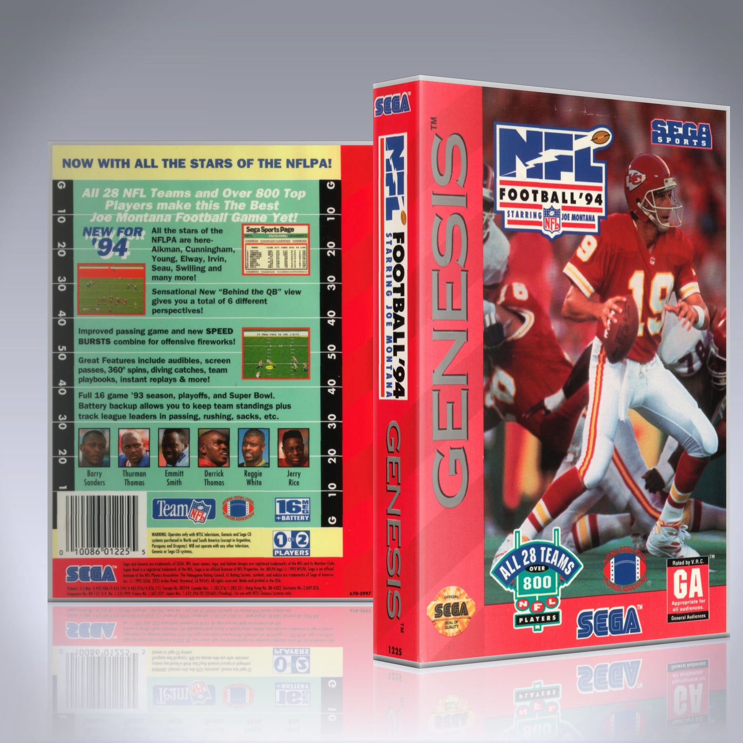 Sega Genesis - UGC - NFL Football '94