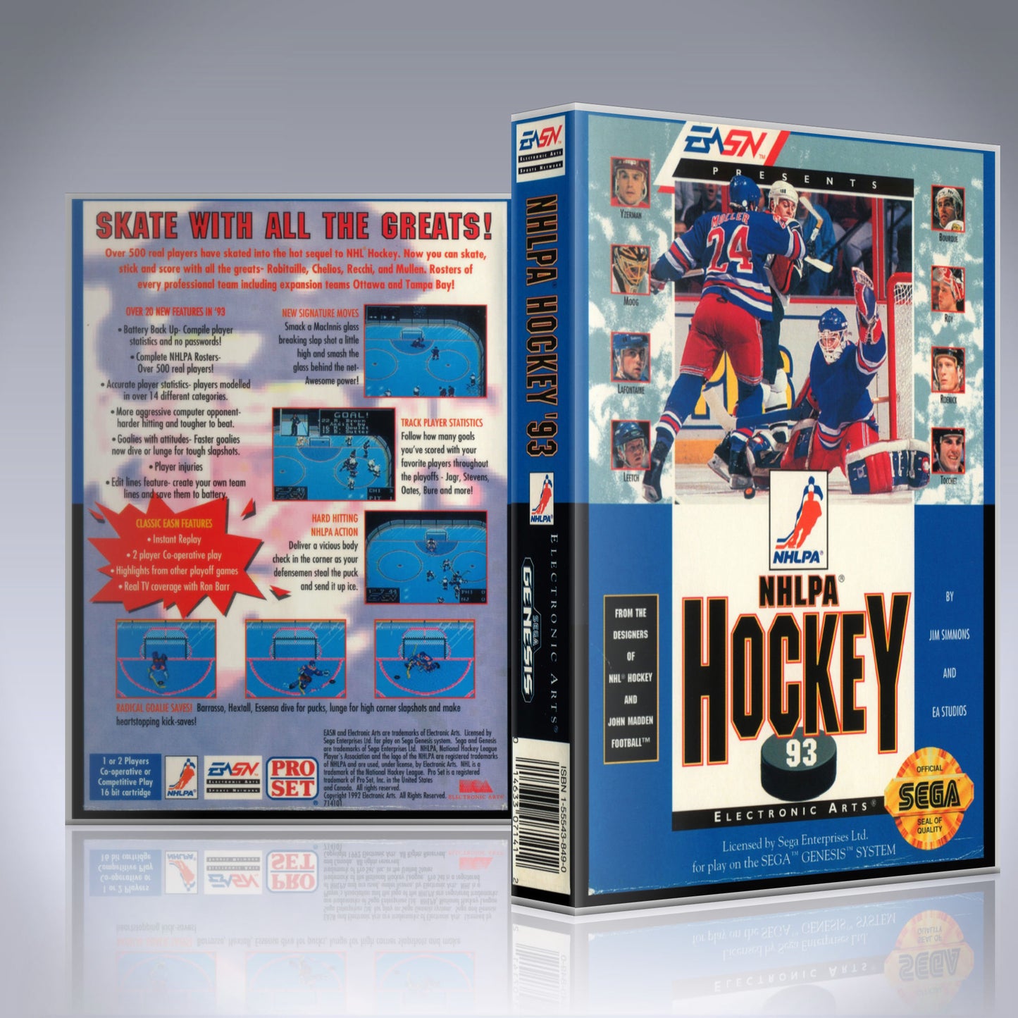 Sega Genesis - UGC - NHLPA Hockey '93