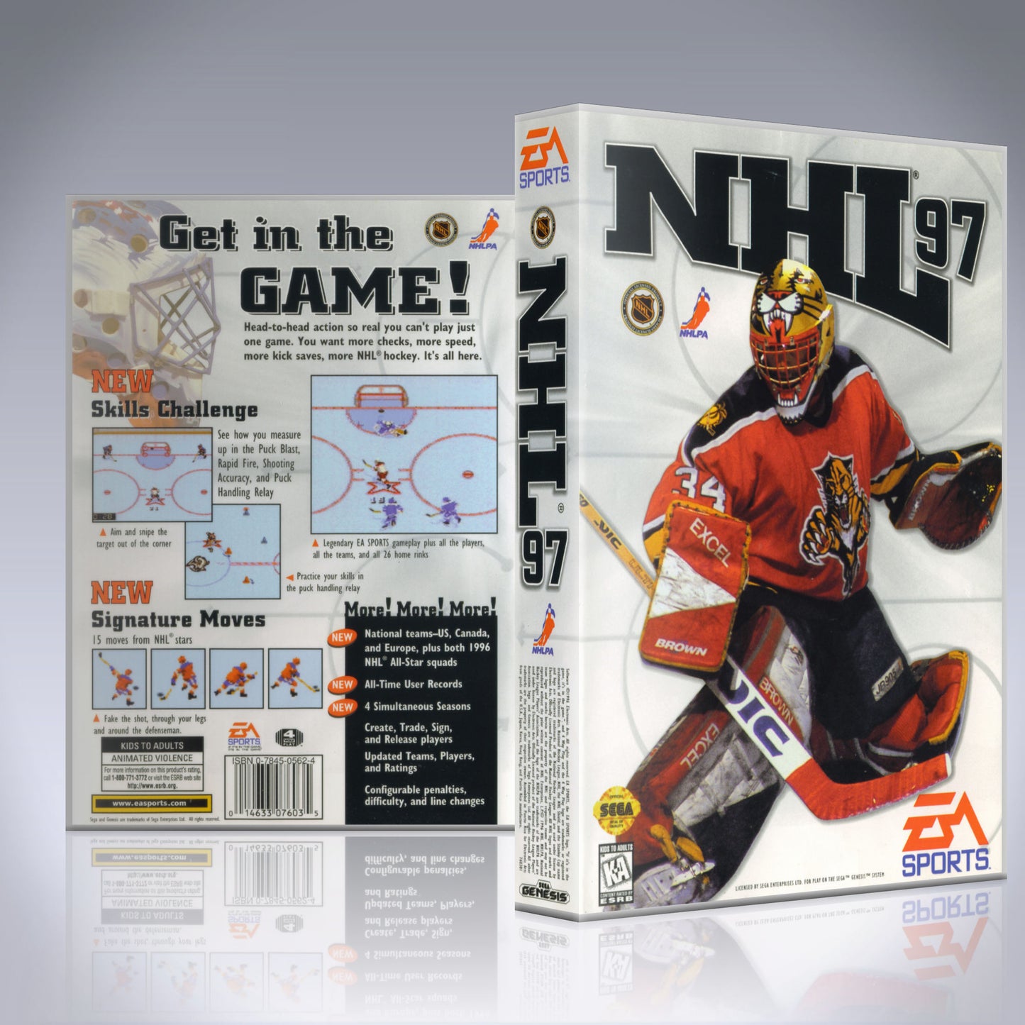 Sega Genesis - UGC - NHL '97