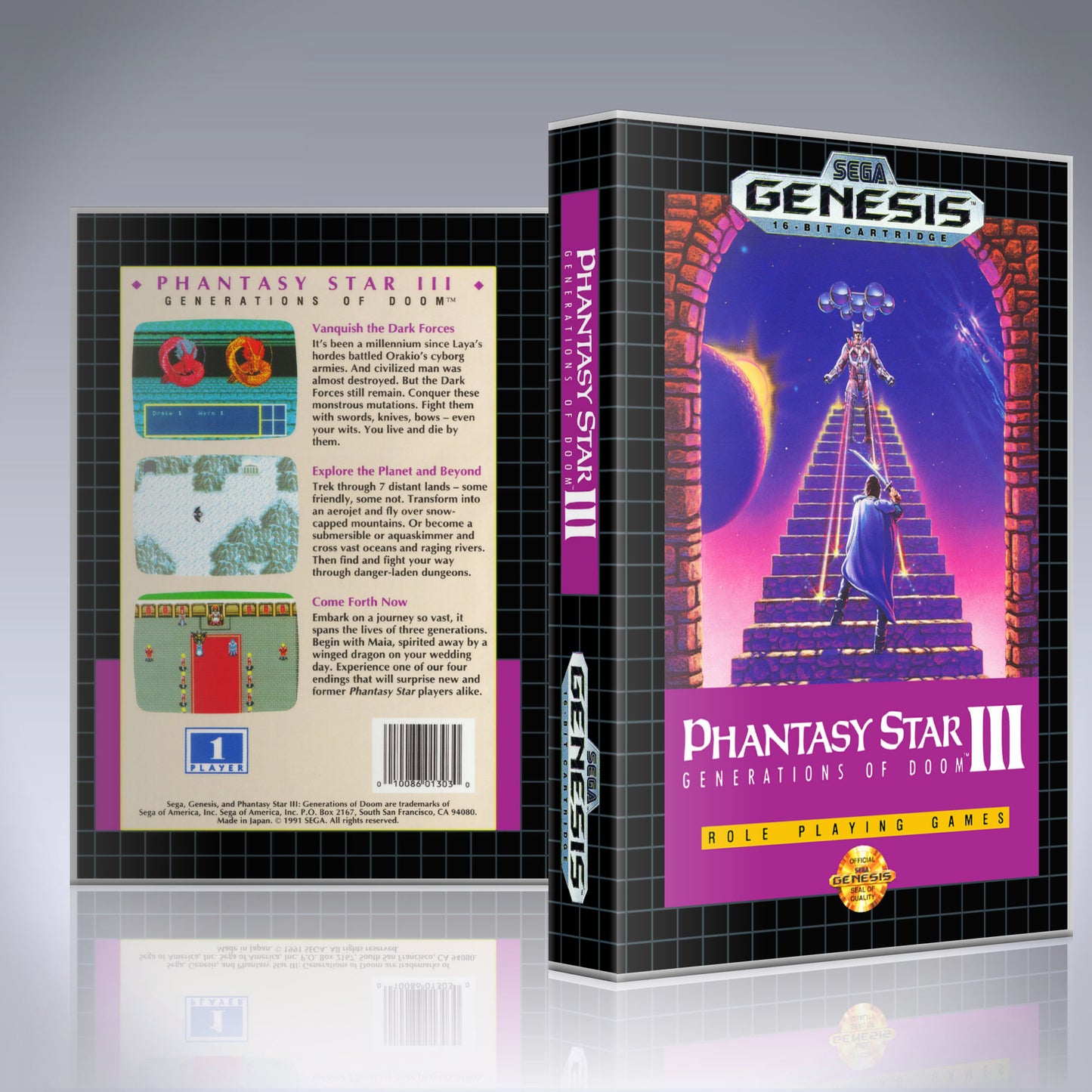 Sega Genesis - UGC - Phantasy Star III