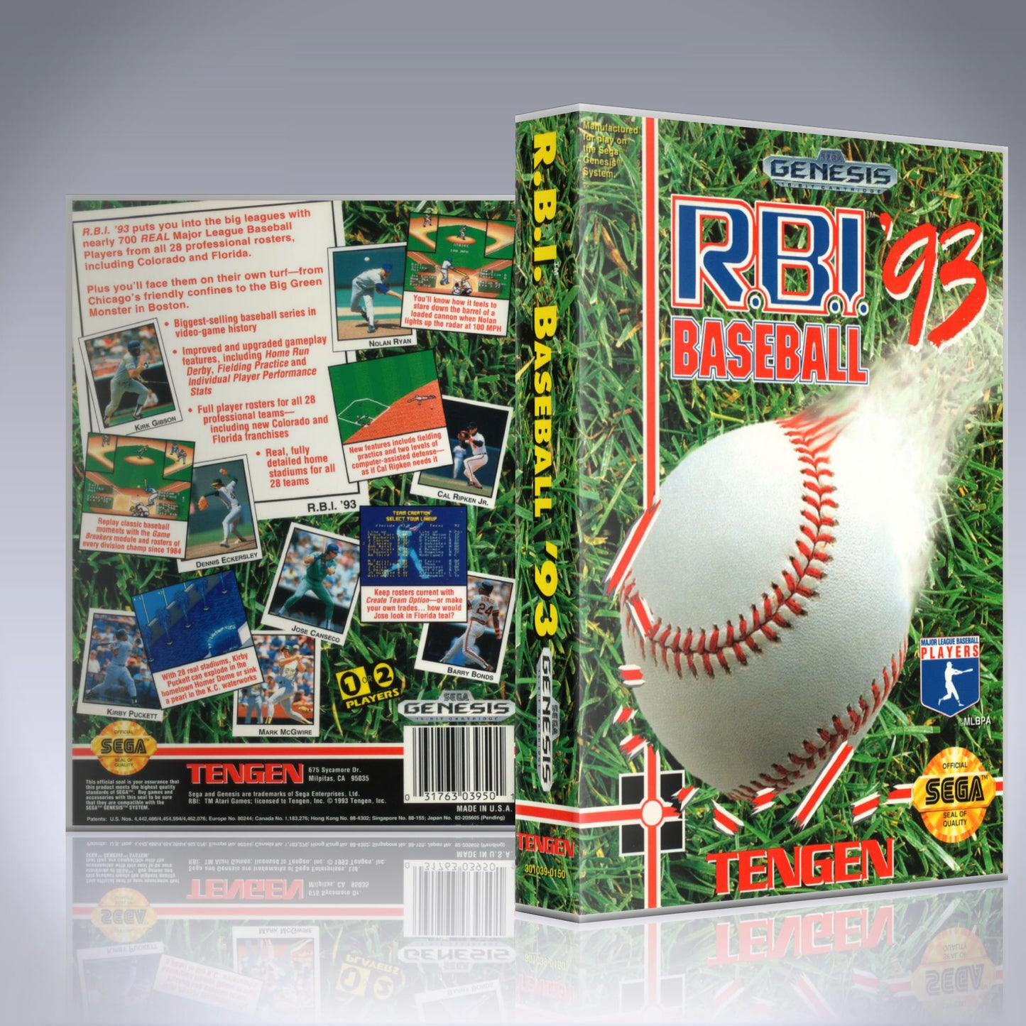 Sega Genesis - UGC - RBI Baseball '93