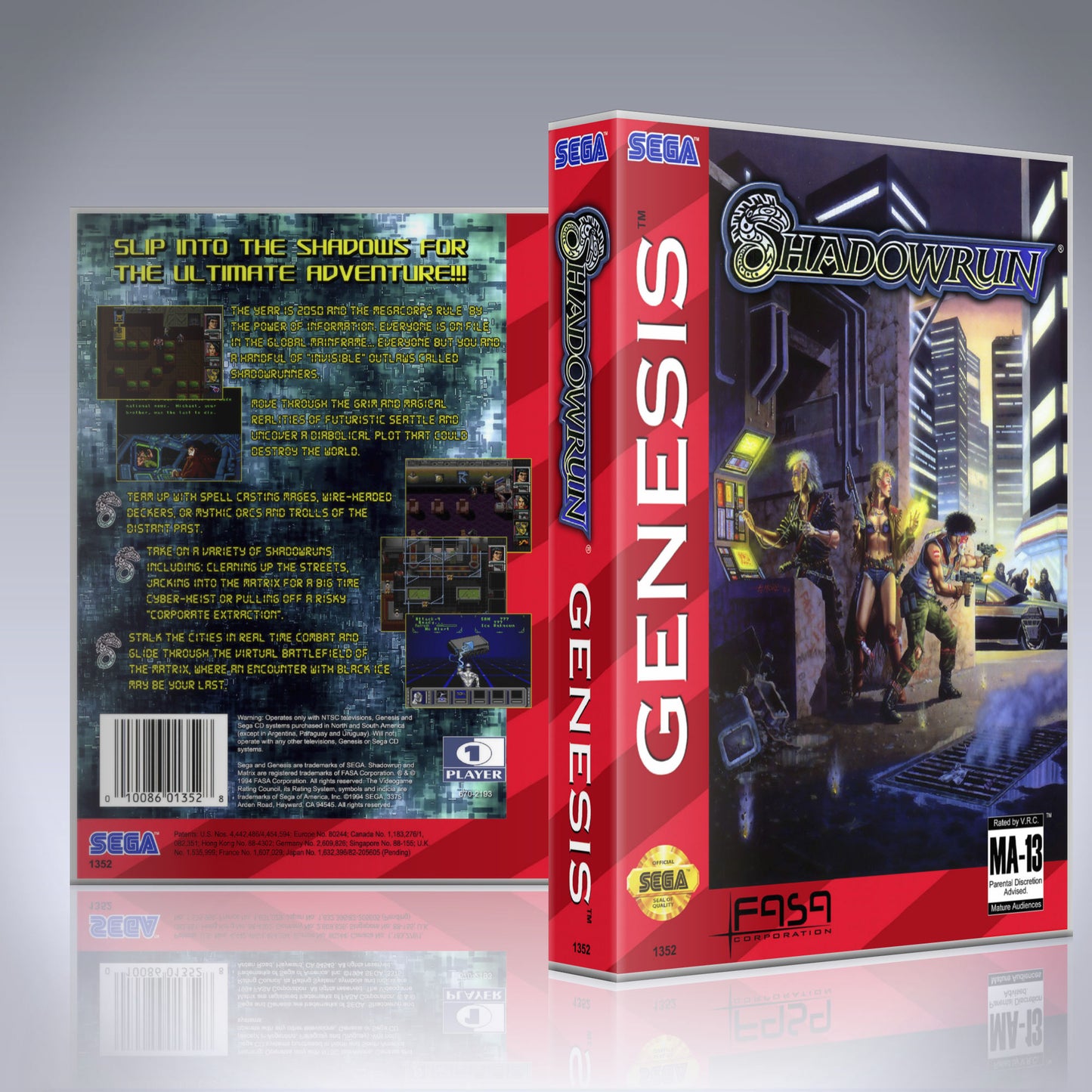 Sega Genesis - UGC - Shadowrun