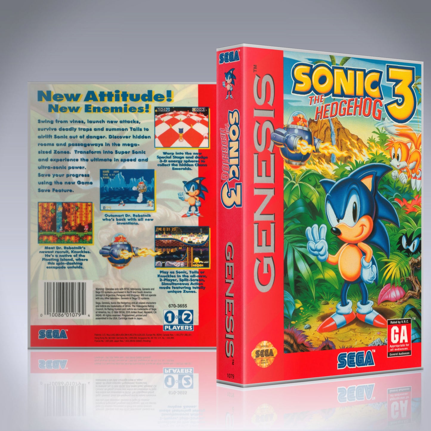 Sega Genesis - UGC - Sonic the Hedgehog 3
