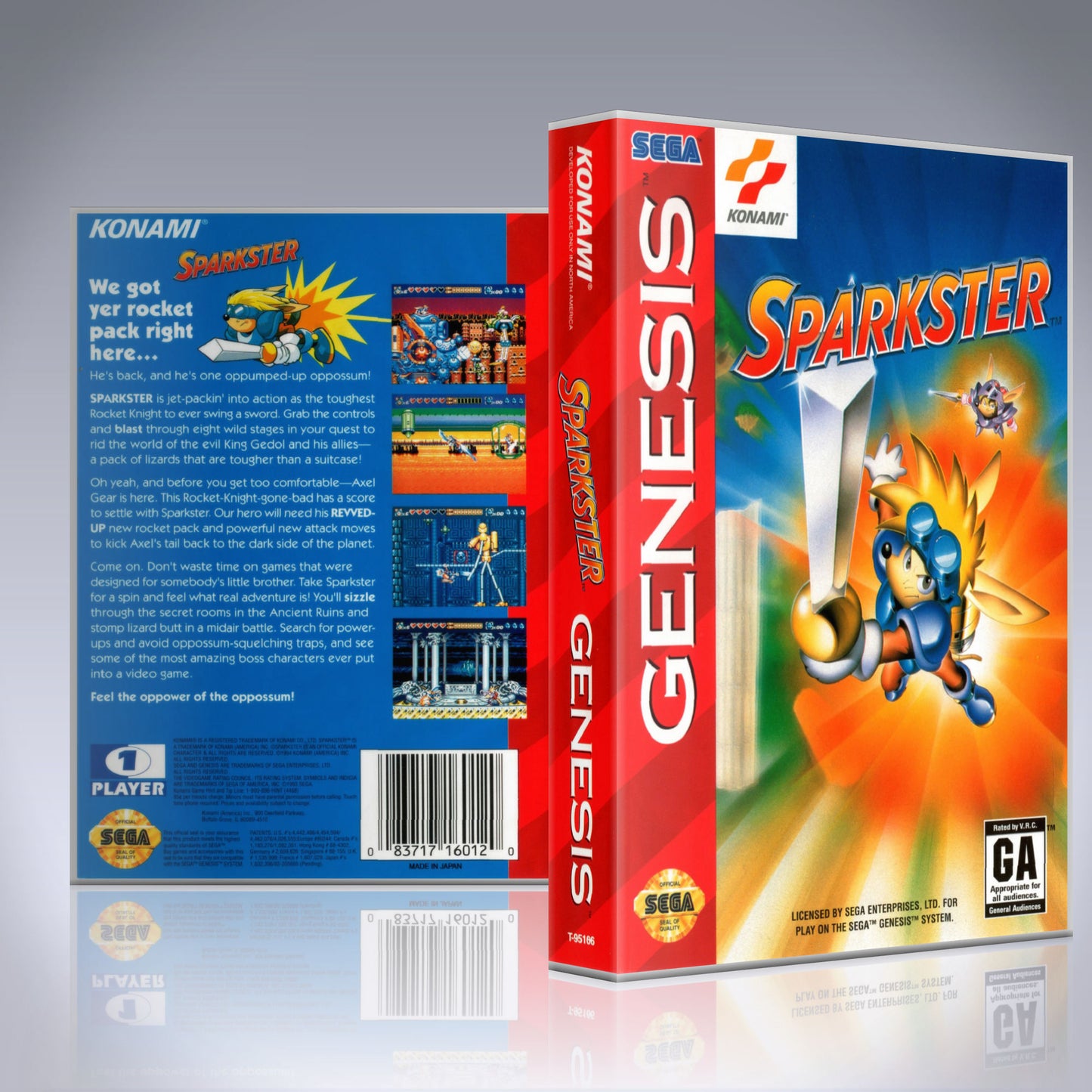 Sega Genesis - UGC - Sparkster