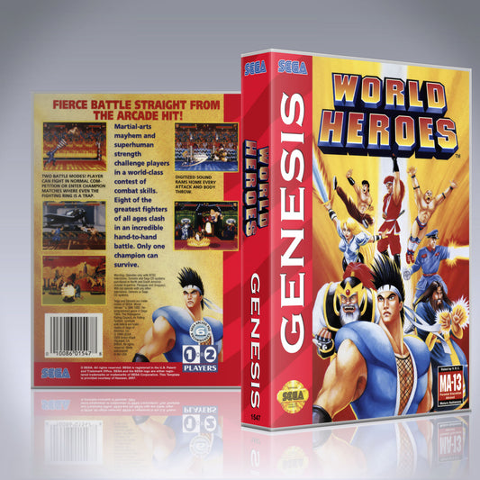Sega Genesis - UGC - World Heroes
