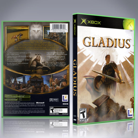 Xbox Case - NO GAME - Gladius