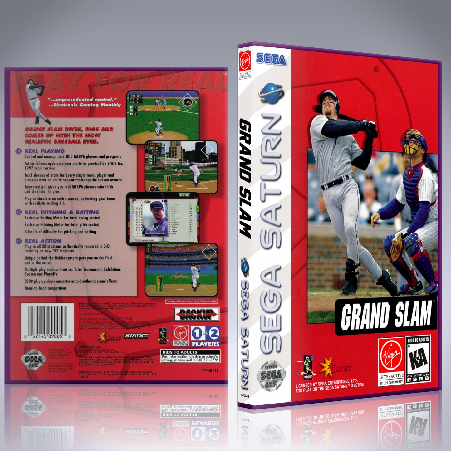 Sega Saturn Custom Case - NO GAME - Grand Slam