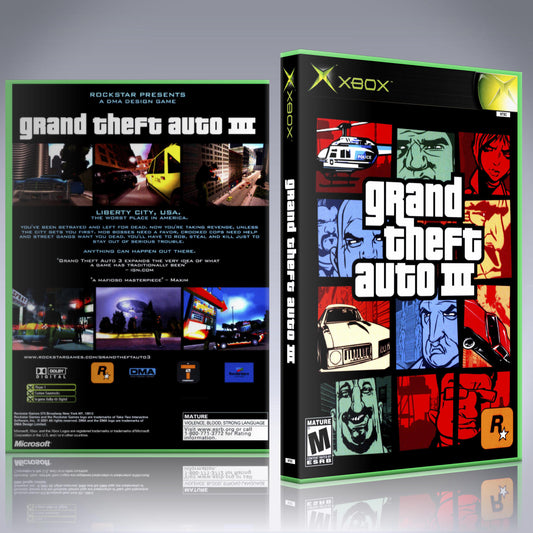 Xbox Case - NO GAME - Grand Theft Auto III