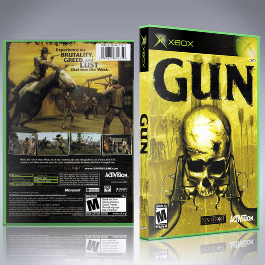 Xbox Case - NO GAME - Gun