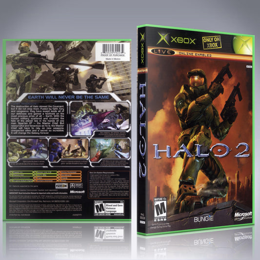 Xbox Case - NO GAME - Halo 2