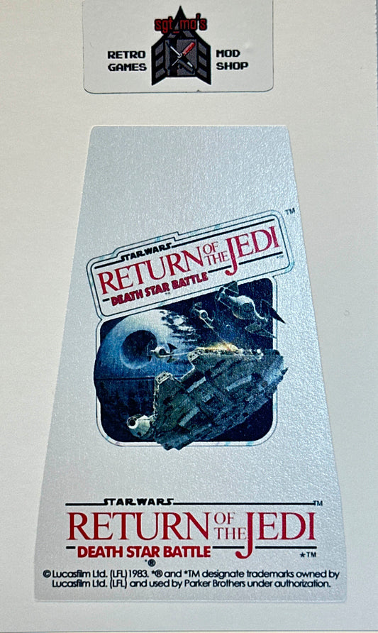 Atari 2600 Replacement Label - Parker Bros - Star Wars - Return of the Jedi - Deathstar Battle