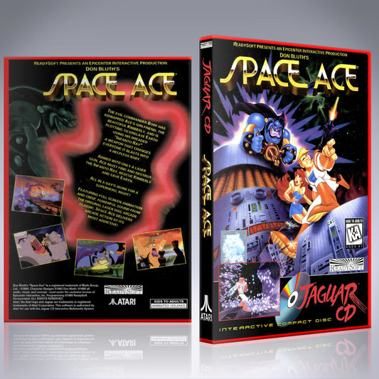 Atari Jaguar CD Case - NO GAME - Space Ace
