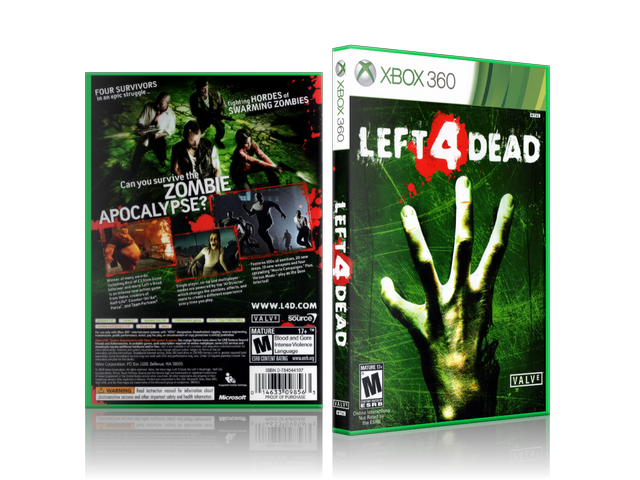 Xbox 360 Case - NO GAME - Left 4 Dead