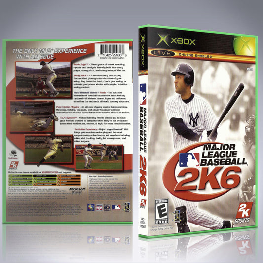 Xbox Case - NO GAME - MLB 2K6