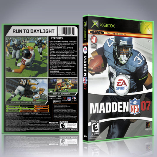 Xbox Case - NO GAME - Madden NFL 07