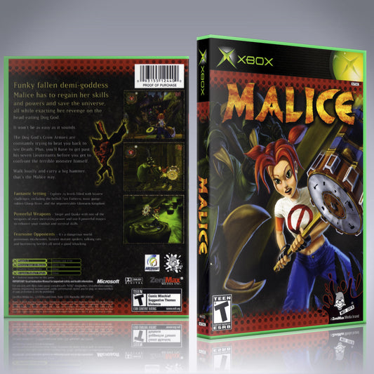 Xbox Case - NO GAME - Malice