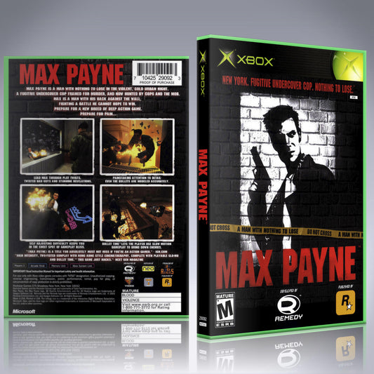 Xbox Case - NO GAME - Max Payne