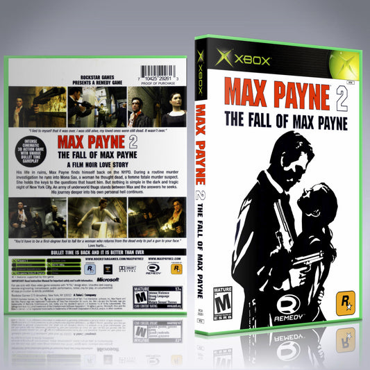 Xbox Case - NO GAME - Max Payne 2 - The Fall of Max Payne