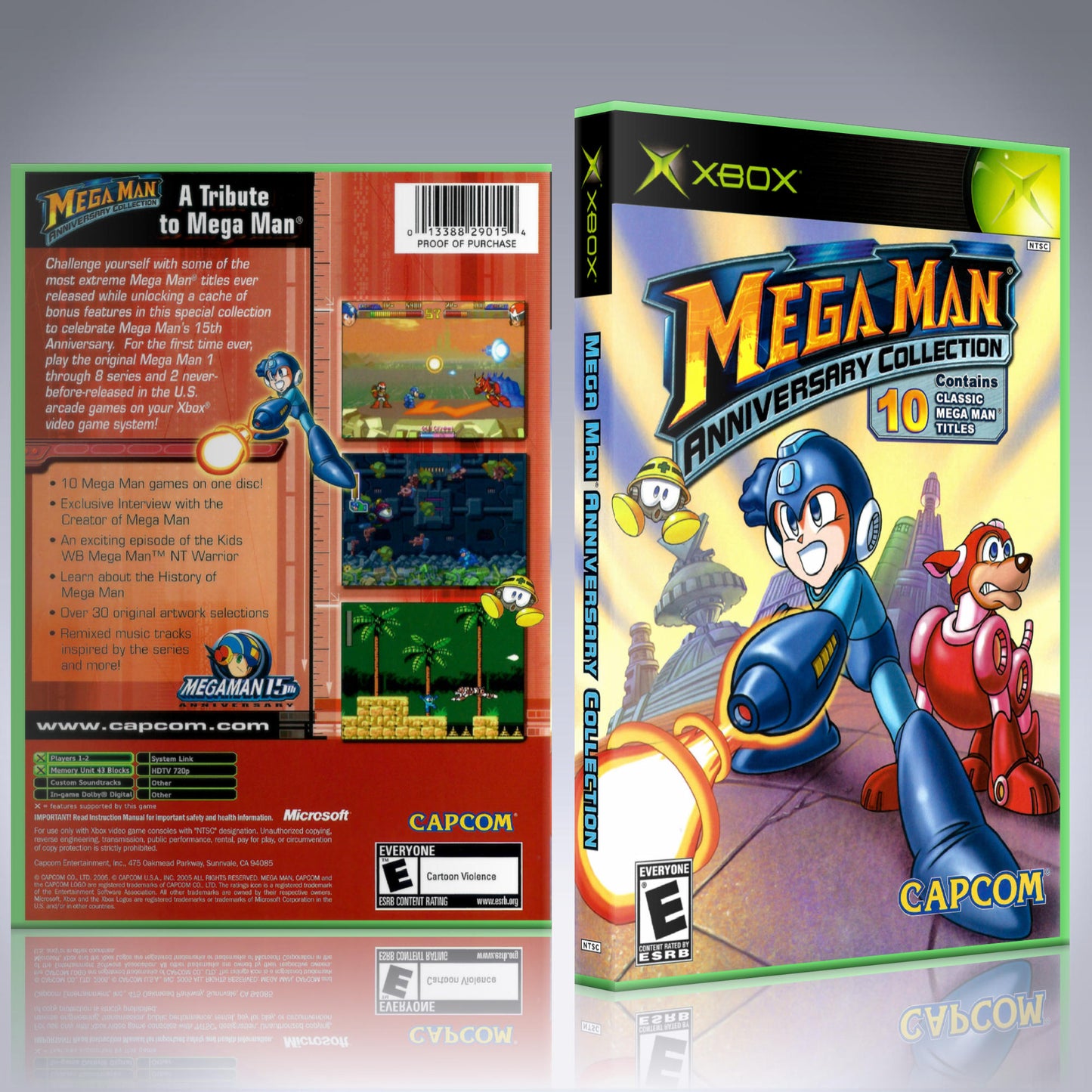 Xbox Case - NO GAME - Mega Man Anniversary Collection