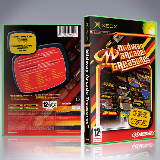 Xbox Case - NO GAME - Midway Arcade Treasures