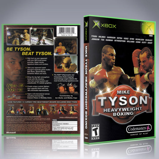 Xbox Case - NO GAME - Mike Tyson Heavyweight Boxing