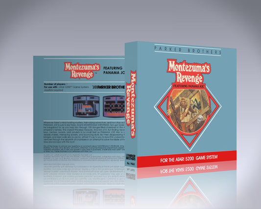 Atari 5200 Case - NO GAME - Montezuma's Revenge