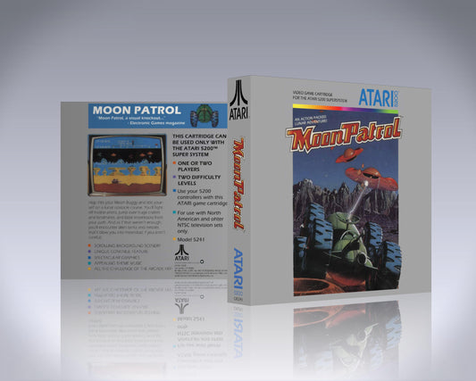 Atari 5200 Case - NO GAME - Moon Patrol