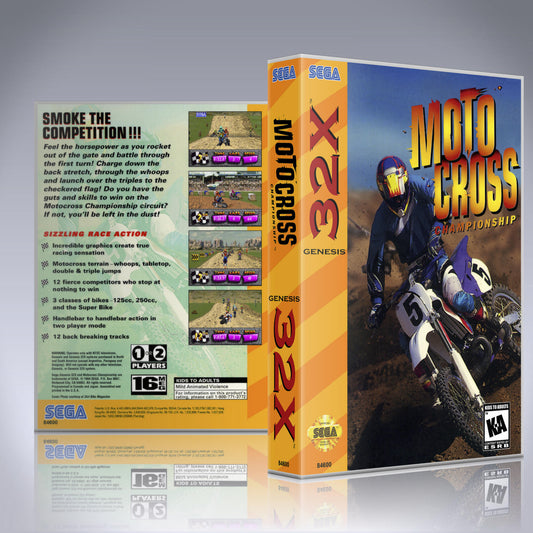Sega Genesis 32X - UGC - Moto Cross Championship