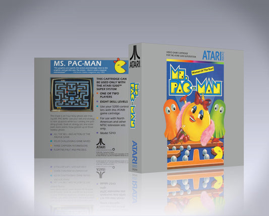 Atari 5200 Case - NO GAME - Ms. Pac-Man