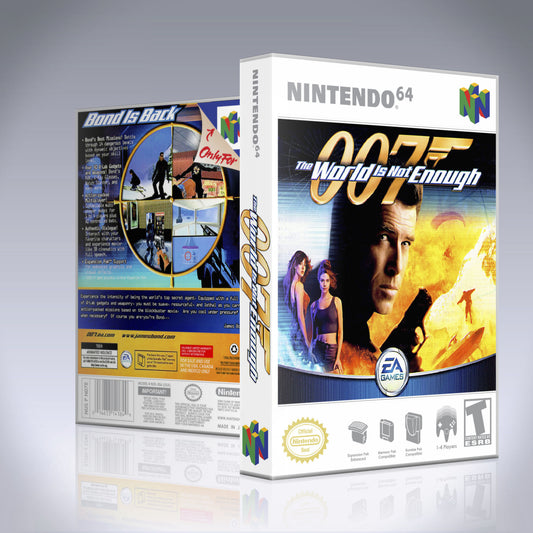 N64 Universal Game Case - NO GAME - 007 The World is not Enough