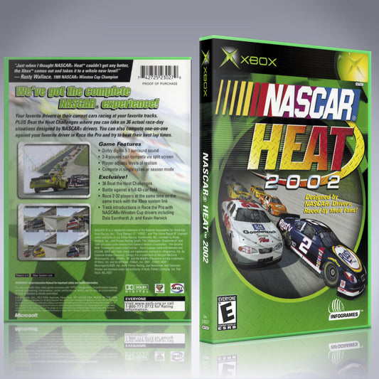 Xbox Case - NO GAME - NASCAR Heat 2002