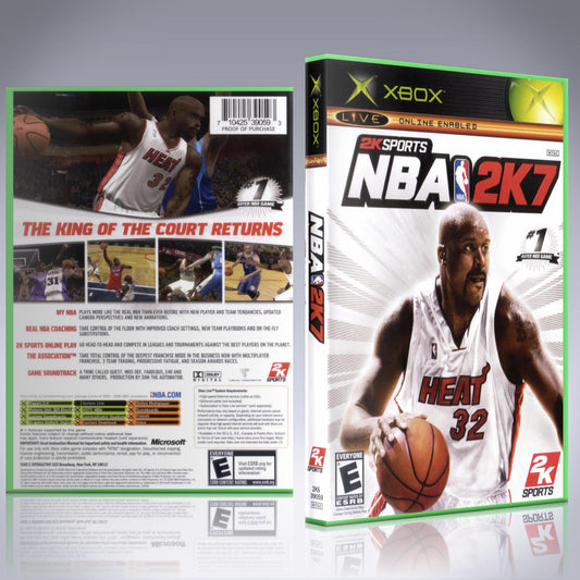 Xbox Case - NO GAME - NBA 2K7