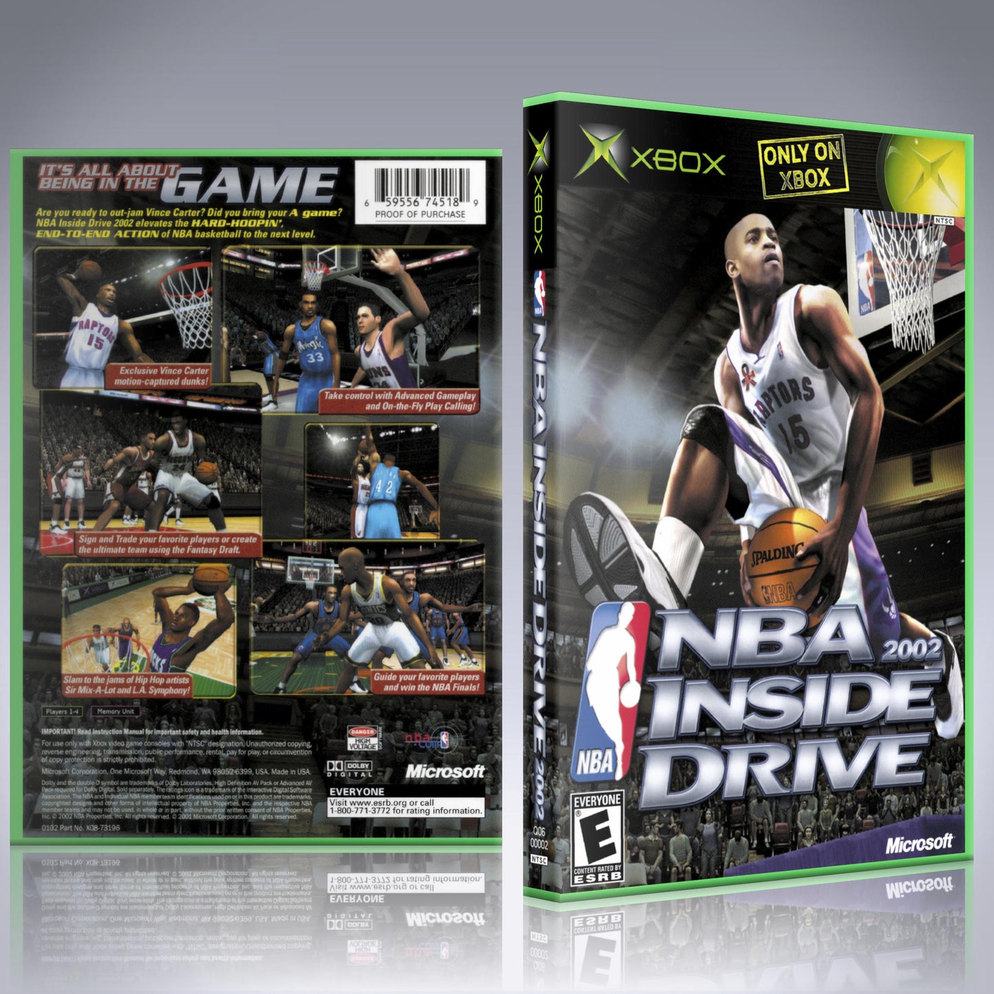 Xbox Case - NO GAME - NBA Inside Drive