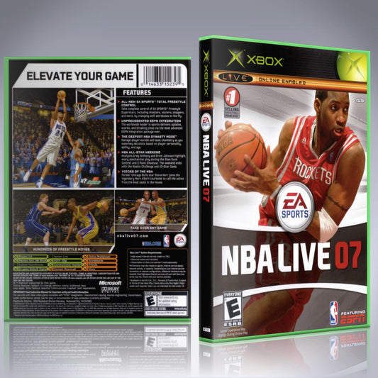 Xbox Case - NO GAME - NBA Live 07