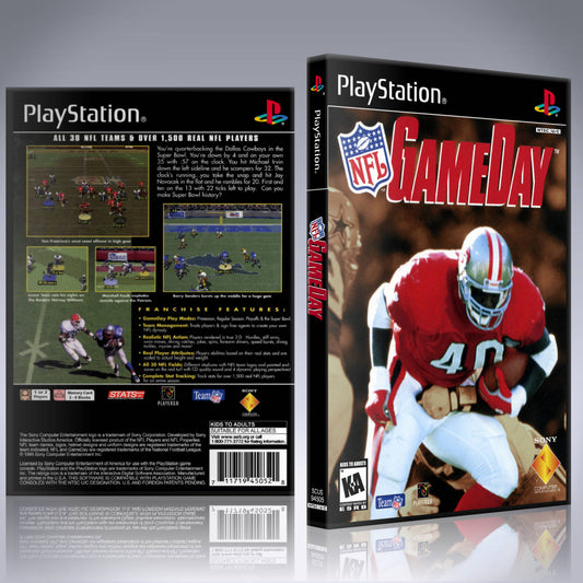 PS1 Case - NO GAME - NFL GameDay