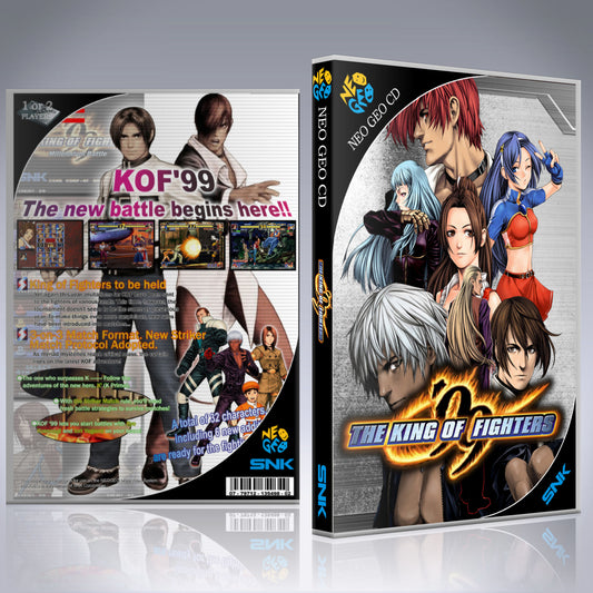 NeoGeo CD Custom Case - NO GAME - King of Fighters ''99