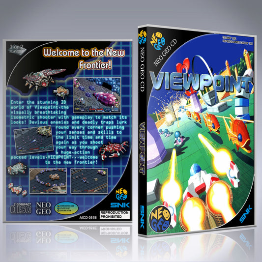 NeoGeo CD Custom Case - NO GAME - Viewpoint