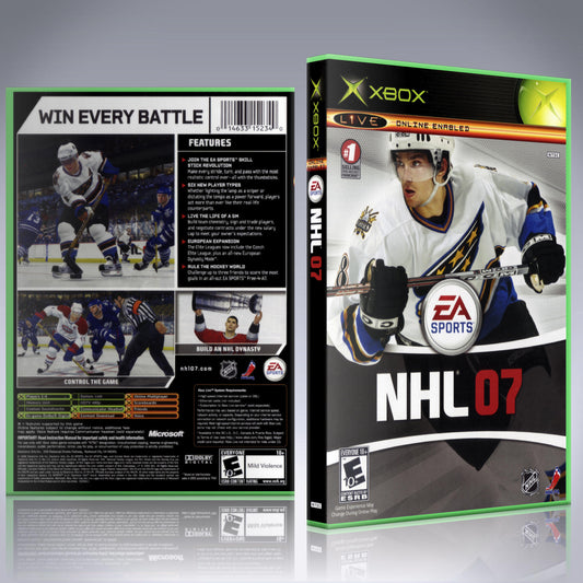 Xbox Case - NO GAME - NHL 07