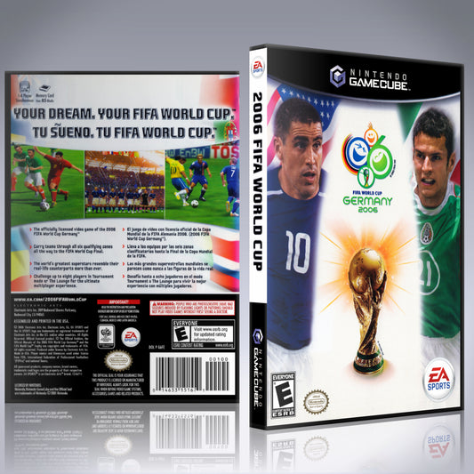 GameCube Replacement Case - NO GAME - 2006 FIFA World Cup