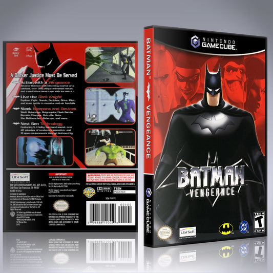 GameCube Replacement Case - NO GAME - Batman Vengeance