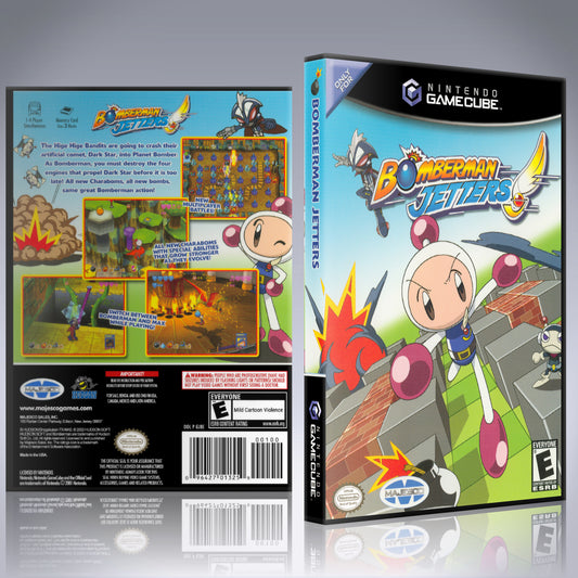 GameCube Replacement Case - NO GAME - Bomberman Jetters