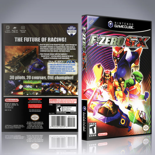 GameCube Replacement Case - NO GAME - F-Zero GX