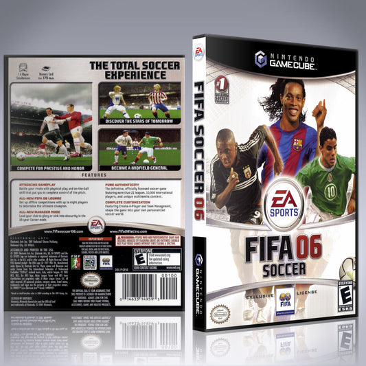 GameCube Replacement Case - NO GAME - FIFA Soccer 2006