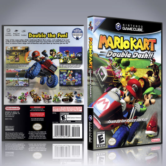 GameCube Replacement Case - NO GAME - Mario Kart - Double Dash!!