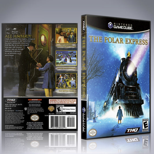 GameCube Replacement Case - NO GAME - The Polar Express