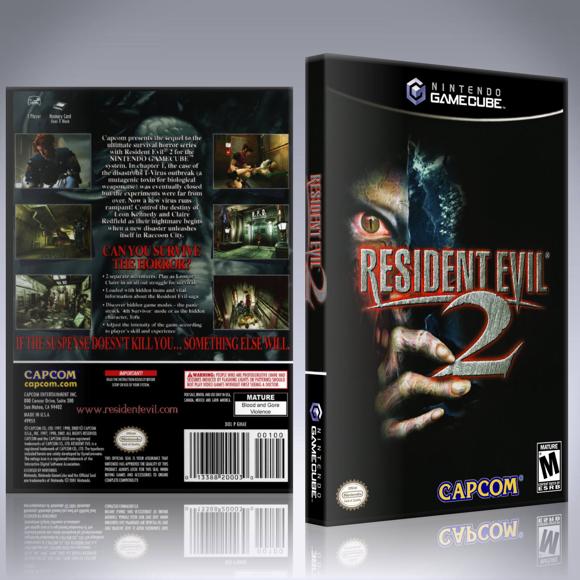 Resident newest Evil 2 for Nintendo GameCube