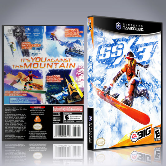 GameCube Replacement Case - NO GAME - SSX 3