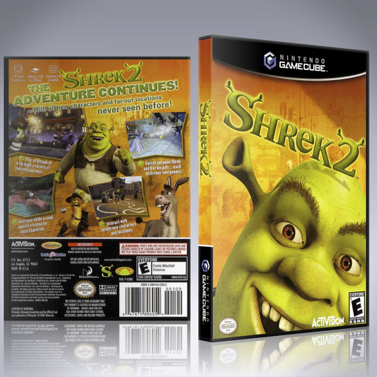 GameCube Replacement Case - NO GAME - Shrek 2