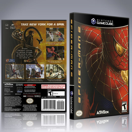 GameCube Replacement Case - NO GAME - Spider-Man 2