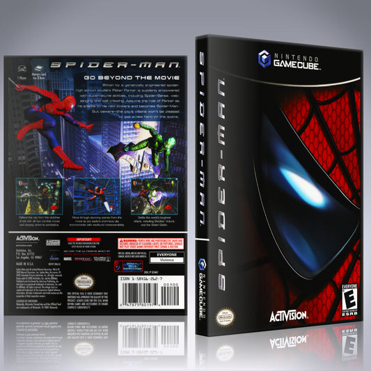 GameCube Replacement Case - NO GAME - Spider-Man